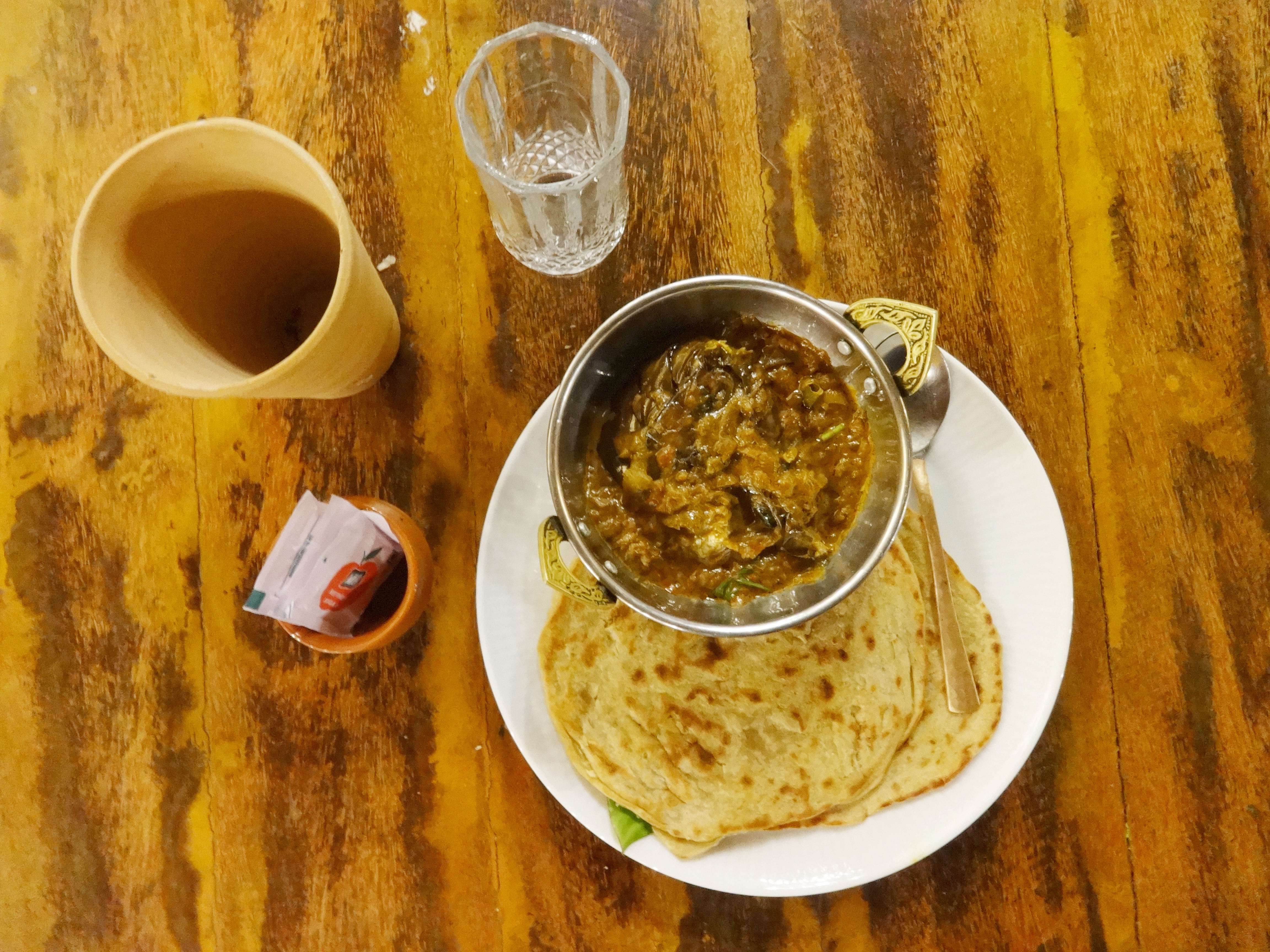 kerala wheat parathas